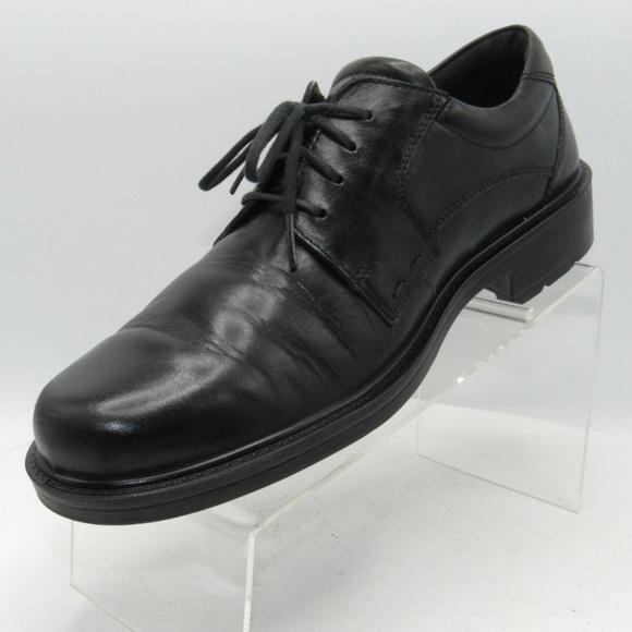 Ecco Size 11 M/EU 44 Black Leather Oxfords C3A B32 main image 8